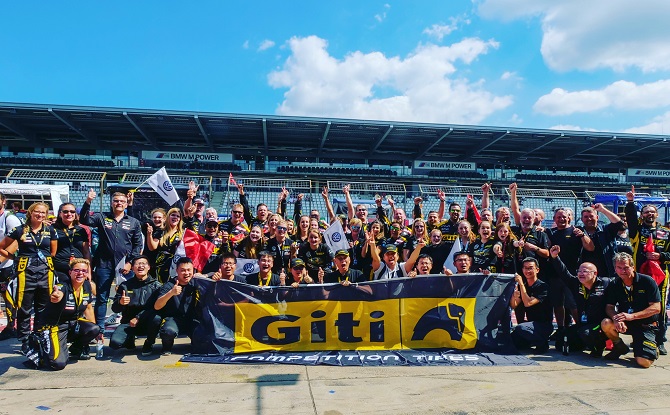 Giti’s Audi R8 Duo Wins Class; All-Female Team Inspires in Superb 24 Hours Nürburgring Performance