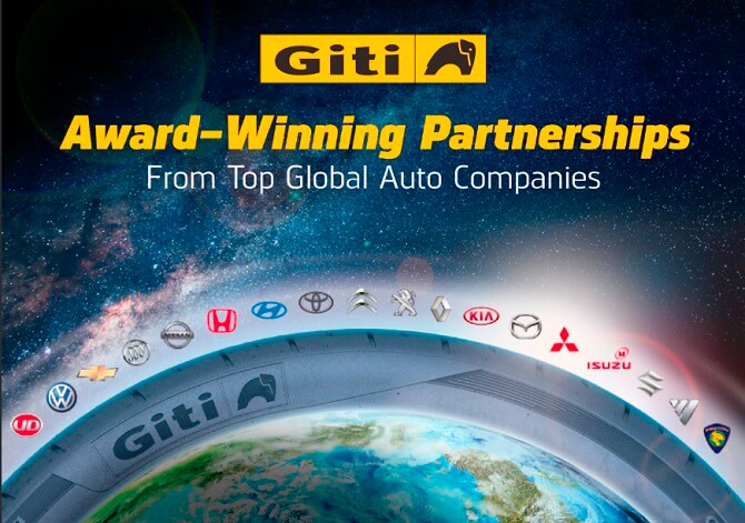  OEM Partnerships with Top Auto Manufacturers Showcase Trust in Giti Tire